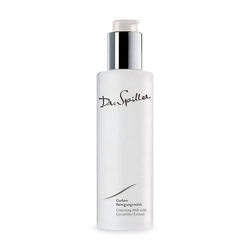Очищувальне молочко для обличчя Dr. Spiller Cleansing Milk with Cucumber Extract для комбінованої шкіри, 200 мл